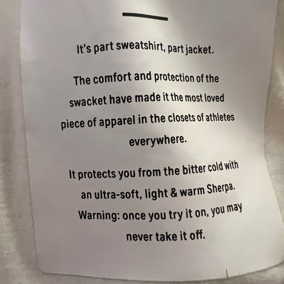 Under Armour Swacket. Medium slightly used. - Picture 3 of 4